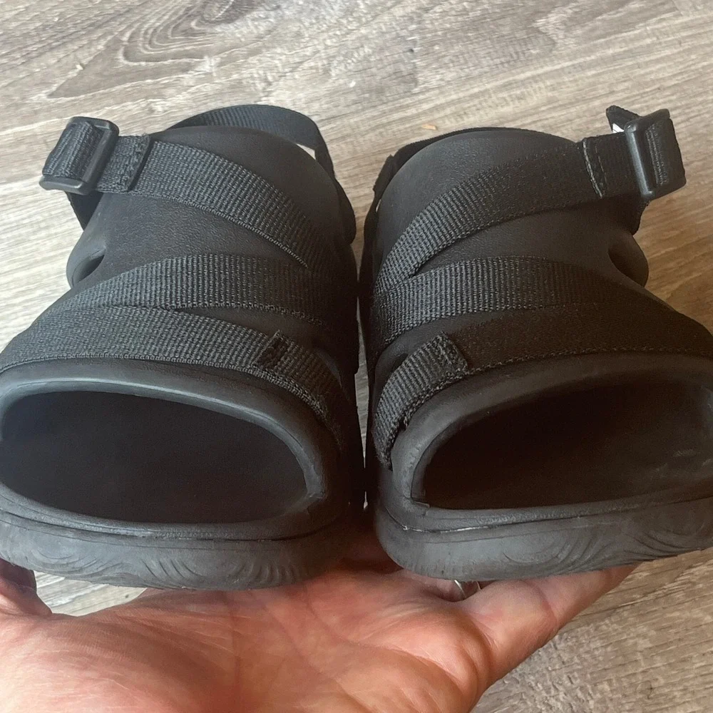Chaco Chillos‎ EVA Sport Sandals Black Straps Child 4 UK 3 EU 35